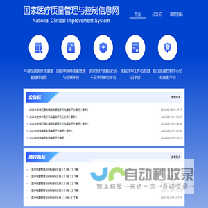 国家医疗质量管理与控制信息网