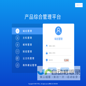 产品综合管理控制面板(Integrated