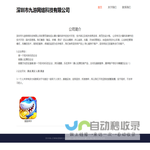 深圳市九游网络科技有限公司