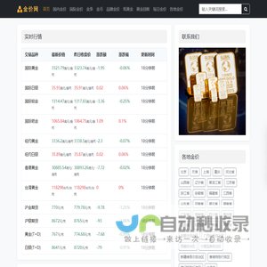 黄金每日金价查询