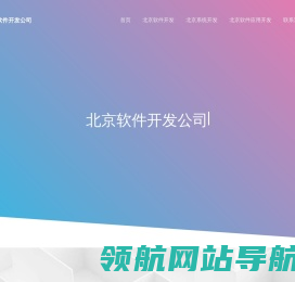 北京软件外包公司